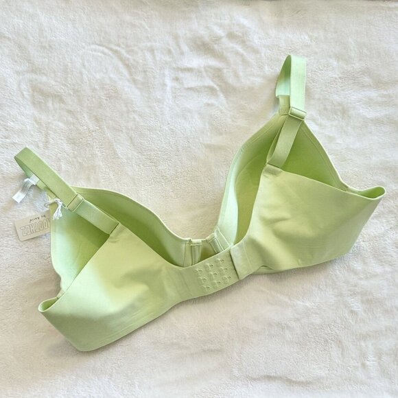 NWT Smoothez by Aerie Full Coverage Lightly Lined Bra in Light Green - 38C - Picture 7 of 8